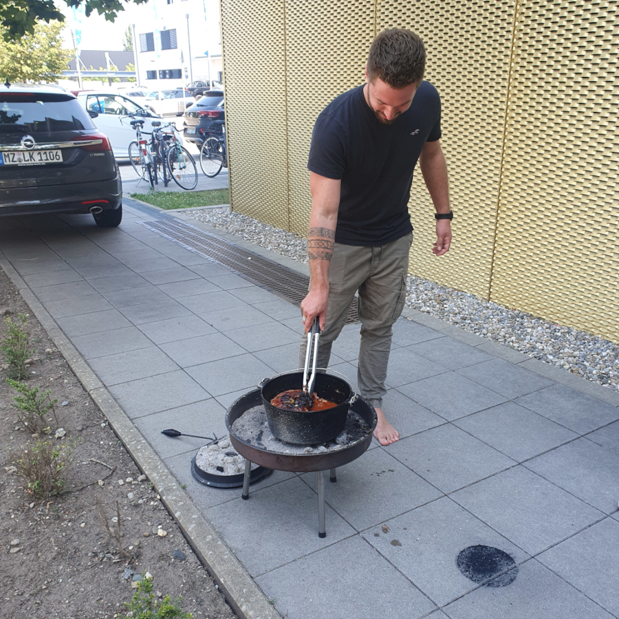 Cooking some German food