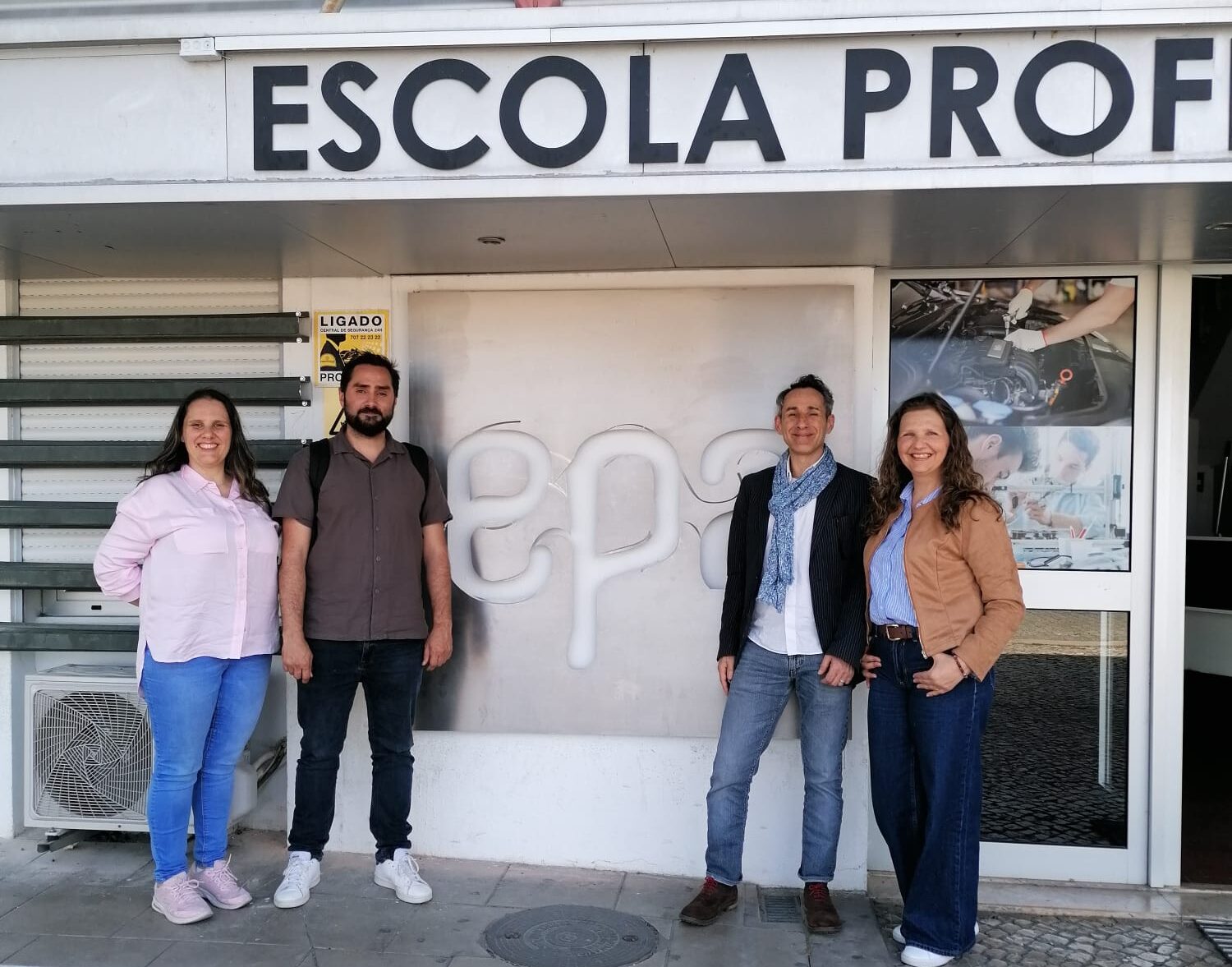 Job Shadowing na Escola Profissional de Almada