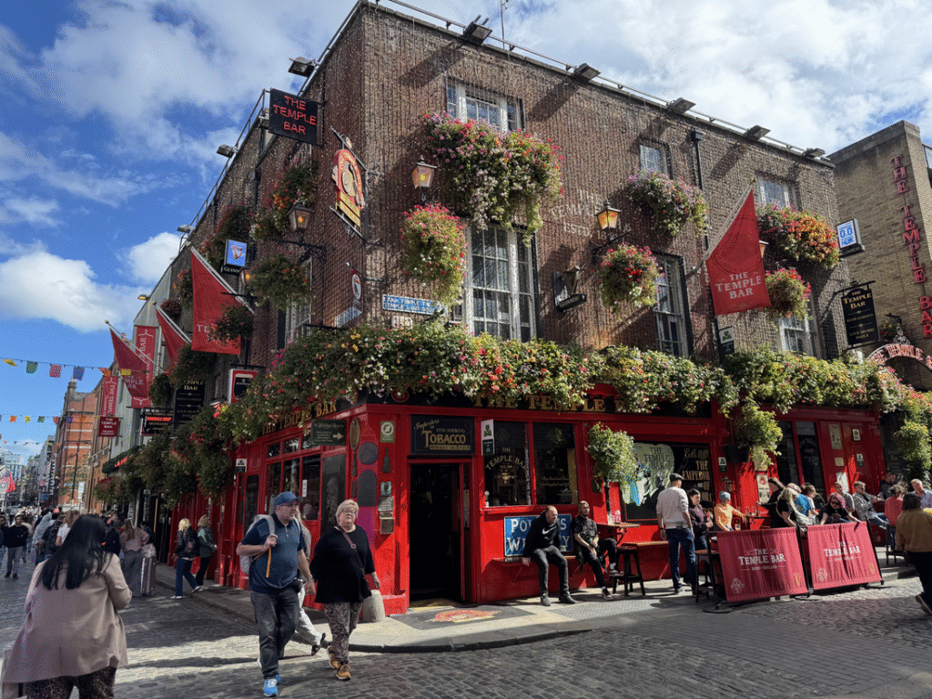 Imaxe 5: Fotografía na calle Temple Bar.