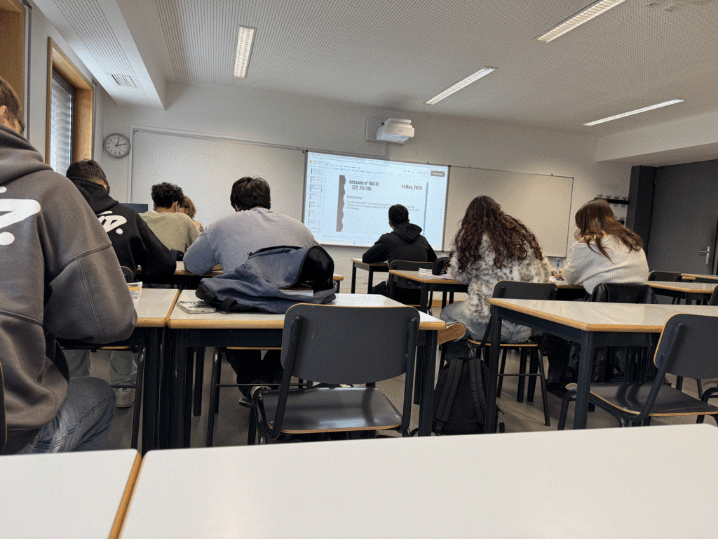 Aula de inglés